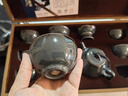 Bylure品牌青瓷功夫茶具套裝復古家用整套龍泉冰裂陶瓷辦公室泡茶工具 鐵胎墨青【西施壺 套裝】 10頭 曬單實(shí)拍圖