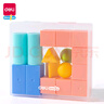 得力立體幾何模型數學(xué)教具小學(xué)立體圖形學(xué)具一二年級幾何體模型正方體長(cháng)方體圓柱體圓錐體球體全套 【木質(zhì)】幾何體套裝 1盒共14個(gè) 曬單實(shí)拍圖