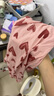 乖奇熊【輕氧棉】男女寶寶防蚊褲夏季薄款嬰兒休閑長褲束腳褲燈籠褲夏裝 灰粉色/甜心洽洽 120 曬單實(shí)拍圖