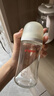 貝親（Pigeon）玻璃奶瓶寬口徑防脹氣240ml M號奶嘴 3月+ AA187  曬單實拍圖