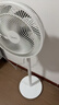 美的（Midea）電風(fēng)扇 家用七葉立式落地扇宿舍臥室輕音節(jié)能搖頭桌面小風(fēng)扇大風(fēng)力空氣循環(huán)風(fēng)扇 SAF30AC  曬單實(shí)拍圖