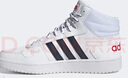 阿迪達(dá)斯（adidas）【京東奧萊】-HOOPS2.0MID男鞋運(yùn)動(dòng)休閑舒適耐磨高幫板鞋 FY8616 40.5 曬單實(shí)拍圖