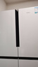 西門(mén)子（SIEMENS）605升十字四開(kāi)門(mén)對開(kāi)門(mén)家用冰箱家電國家補貼以舊換新 一級能效 無(wú)霜冷藏保鮮大怪獸 白K56L20CMEC 曬單實(shí)拍圖