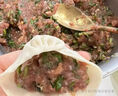 科爾沁 內(nèi)蒙古黃牛谷飼原切牛肉餡1斤 國(guó)產(chǎn)免切餃子餡肉餅清真七夕禮物 曬單實(shí)拍圖