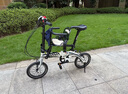 COOGHI自行車(chē)前置兒童安全座椅山地車(chē)寶寶座空間大厚坐墊接送孩子 前置安全座椅 曬單實(shí)拍圖