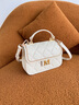 MOCCSOCC包包女包輕奢女士單肩包新款斜挎包情人節生日禮物送女友老婆 白色-【包包女款2025年】 精美禮盒包裝 曬單實(shí)拍圖