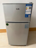 奧克斯小冰箱家用小型迷你冷藏冷凍兩用出租房宿舍用節(jié)能省電寢室辦公室電冰箱 【升級凈化去味】30A146DW銀【節(jié)能省電】 曬單實拍圖