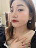 伊黛兒和田玉銀耳環(huán)女2025年新款耳墜高端玉石耳飾七夕生日禮物送老婆女 銀青玉耳墜【配證書】E3298 曬單實拍圖