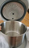 美的（Midea）電飯煲0涂層電飯鍋5L大容量316L不銹鋼內(nèi)膽4-5人無涂層家用多功能微壓電飯煲MB-RE576S 曬單實拍圖
