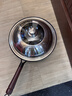 蘇美冠章丘老式鐵鍋炒菜鍋已開(kāi)鍋炒鍋手工無(wú)涂層家用不粘鍋燃?xì)庠钸m用 精作款+(蓋子鏟子) 32cm 曬單實(shí)拍圖