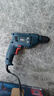 博世（BOSCH）電鉆手電鉆有線400瓦手槍鉆自鎖夾頭15件附件套裝GBM400KLE 曬單實(shí)拍圖