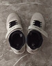 卡爾美（KELME）兒童足球鞋TF碎釘魔術(shù)貼免系帶防滑耐磨球鞋 金屬銀黑  34  曬單實(shí)拍圖