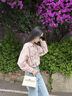 CharisKitty小c&k凱莉包包女包2025新款斜挎包單肩手提包生日七夕情人節(jié)禮物 白色【節(jié)日送禮物可代寫心意賀卡】 曬單實(shí)拍圖