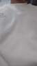 斯凱奇（Skechers）秋冬男女同款針織加絨舒適休閑圓領(lǐng)衛衣L323U123 棉花糖白/0074 L 曬單實(shí)拍圖
