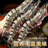 北海灣 高品質(zhì)活凍黑虎蝦 超大蝦類(lèi)大蝦生鮮老虎蝦冰鮮印度海蝦盒裝送禮 19-21cm【高品質(zhì)】 1000g(凈重) 曬單實(shí)拍圖