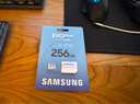 三星（SAMSUNG）256GB TF(MicroSD)存儲卡 EVO白卡 U3A2V30 手機平板游戲機內(nèi)存卡 支持4K視頻 讀160MB/s寫120MB/s 曬單實拍圖