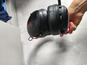iKF V11 Pro7.1四模無線游戲耳機(jī)頭戴式7.1環(huán)繞音效藍(lán)牙有線電競(jìng)專用三角洲FPS無畏契約辨位 黑紅色 曬單實(shí)拍圖