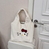 優(yōu)歆HelloKitty女包帆布包包大容量托特包通勤包單肩包帆布袋高顏值 【KT單肩包】 長33寬32cm 曬單實拍圖