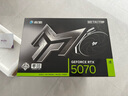 影馳 GeForce RTX 5070 金屬大師 黑金版 OC 12GB GDDR7 DLSS 4 電競游戲設計剪輯AI電腦顯卡 曬單實(shí)拍圖