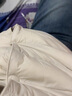 心楠輕薄羽絨服內膽女2025年新款冬季圓領(lǐng)內膽內穿內搭大碼V領(lǐng)短外套 杏色XL碼【建議110-125斤】 曬單實(shí)拍圖