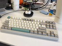 ikbc W200工業(yè)灰無(wú)線(xiàn)鍵盤(pán)機械鍵盤(pán)無(wú)線(xiàn)cherry機械鍵盤(pán)櫻桃鍵盤(pán)游戲辦公鍵盤(pán)87鍵茶軸 曬單實(shí)拍圖
