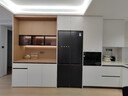 松下（Panasonic）【國家補貼20%】Xtra黑布林500L十字多門(mén)四開(kāi)門(mén)60cm零嵌入冰箱大容量家用電冰箱一級能效自動(dòng)制冰 NR-XD50C5B-S 自動(dòng)制冰 曬單實(shí)拍圖