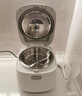 松下（Panasonic）【國家補貼20%】飯光光2.0電飯煲0涂層IH加熱家用電飯鍋4-5人無(wú)涂層不銹鋼一級能效4升SR-HNS152-W 曬單實(shí)拍圖