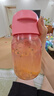 特百惠（Tupperware）嘟嘟CC企鵝350ml兒童學(xué)生可愛便攜吸管直飲塑料水杯子 柔蜜粉350ml1個(gè) 曬單實(shí)拍圖