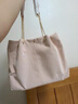 禾素托特包女大容量包包女包2025年大學(xué)生通勤包手提包單肩包腋下包 鏈條單肩包【粉色】 曬單實(shí)拍圖