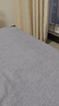 京東京造 悅?cè)岽矄螁渭?120g加厚耐用 A類磨毛床罩 230x250cm 科技灰 曬單實(shí)拍圖
