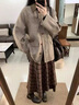 妙奕嘉短款呢子大衣外套女秋冬季女裝秋裝新款大衣外套毛呢西裝大衣上衣 韓系復古翻領(lǐng)西裝大衣【卡其色】M（建議95-110斤） 曬單實(shí)拍圖