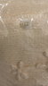 朵以（Duoyi）2025夏季新款清新簡(jiǎn)約鏤空提花針織正肩顯瘦圓領(lǐng)毛織開(kāi)衫 奶油米 均碼 曬單實(shí)拍圖