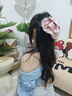 BIBK日本蝴蝶結抓夾女2025氣質(zhì)垂感高級感后腦勺香蕉夾女豎夾頭飾發(fā)飾 F1460粉色蝴蝶結 曬單實(shí)拍圖