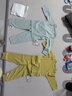 巴厘小豬兒童秋季保暖家居服睡衣男童居家套裝女寶寶內(nèi)衣套裝秋冬打底衣服 新黛藍 90 曬單實拍圖