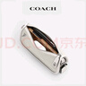 蔻馳（COACH）【七夕禮物】女士經(jīng)典標(biāo)志SWINGER 20號手袋斜挎包單肩包腋下包包 LH/云朵白色 粉筆白色 曬單實拍圖