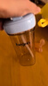 HEGEN海格恩吸管杯兒童水杯學(xué)飲杯奶瓶1-3-6歲直飲吸管嬰兒寶寶牛奶杯 【熱銷(xiāo)TOP】 330ml 吸管杯-莫蘭迪藍 曬單實(shí)拍圖