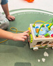 童木星兒童多功能智力車玩具3-6歲嬰幼兒早教益智木質繞珠水果拼圖積木 【七合一】多功能智力車 曬單實拍圖