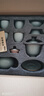 京東京造 茶具整套 功夫茶具套裝帶茶盤(pán)茶壺茶杯 天青汝窯西施壺 16件 曬單實(shí)拍圖