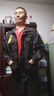沃巴倫純棉工作服套裝男迷彩服勞保服彈力工裝春秋作訓服休閑耐磨工裝服 528黑迷彩純棉套裝 3XL 185碼/建議體重160-180斤 曬單實(shí)拍圖