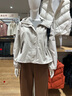 優(yōu)衣庫女裝休閑連帽短外套/時(shí)尚百搭479229 33 卡其色 XL /165/92A 曬單實(shí)拍圖