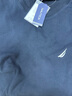 諾帝卡（NAUTICA）男裝25秋冬新款重磅全棉磨毛柔軟親膚圓領(lǐng)長(cháng)袖T恤男TE5301 藏青色4NV 2XL 曬單實(shí)拍圖