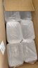 妙潔一次性飯盒 方形帶蓋800ml*50只 食品級(jí)野餐打包湯碗筷可微波加熱 曬單實(shí)拍圖
