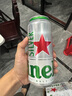 喜力星銀500ml*24聽整箱裝 喜力啤酒Heineken Silver 曬單實(shí)拍圖