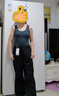 駱駝（CAMEL）直筒梭織工裝長(zhǎng)褲女防潑水百搭傘兵褲 C24CA6L6619 幻影黑 S 曬單實(shí)拍圖