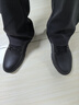 斯凱奇（Skechers）閃穿鞋男士商務(wù)鞋秋季薄款一腳蹬德比鞋軟底上班通勤休閑鞋205353 曬單實(shí)拍圖