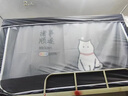 夢(mèng)多福大學(xué)生宿舍床簾上下鋪全遮光蚊帳一體式全包圍全封閉寢室專(zhuān)用窗簾 如意貓丨100%真全面遮光丨護隱私 190cm*90cm *110cm上鋪加高三開(kāi)門(mén) 曬單實(shí)拍圖