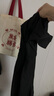 京東京造【高彈透氣-直身款】女士防曬服皮膚衣冰絲防曬衣黑色L 曬單實(shí)拍圖