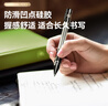齊心(Comix)60支裝 黑色0.5mm中性筆簽字筆水筆子彈頭拔帽辦公文具用品 Q009 曬單實(shí)拍圖