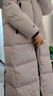 李寧溯之東方主題秀款女子防潑水防風透濕科技鴨絨長羽絨服AYMU242 曬單實拍圖