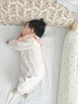 班喜迪嬰兒衣服秋裝嬰幼兒連體衣長袖小月齡哈衣爬服春秋公主寶寶外出服 粉色 73cm 曬單實拍圖
